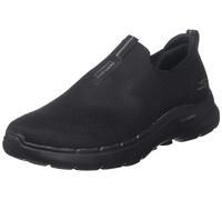 Skechers Men's Gowalk 6-Stretch Fit Slip-On Athletic Performance Walking Shoe, Black, 8.5 X-Wide