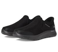 Skechers Uomo Slip-ins: GO WALK Flex - Ojai Sneaker in Nero, Taglia 44, Vegan, Lavabile in lavatrice