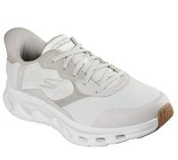 Skechers Men's Hands Free Slip-ins Go Walk Glide-Step 2.0-Zac Sneaker, Scarpe da Ginnastica Uomo, Bianco Crema, 46 EU