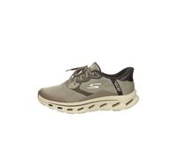 Skechers Scarpe da ginnastica Uomo Go Walk Glide-Step 2.0 Zac Hands Free Slip-ins Tortora scuro 44