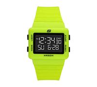 Skechers Men's Larson Polycarbonate Automatic Watch with Polyurethane Strap, Green, 24 (Model: SR1132)
