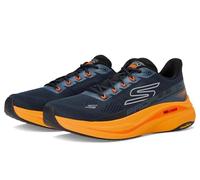Skechers Mens Max Ammortizzazione Propulsione, blu navy/arancione., 9