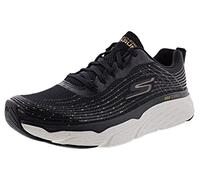 Skechers Men's Max Cushioning Elite-Performance Walking & Running Shoe Sneaker, BlackWhite Gold, 8M, 41 EU