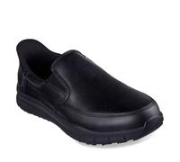 Skechers Men's Nampa Broxtin Hands Free Slip-Ins SR Food Service Shoe, Blk, 8