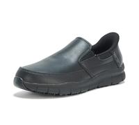 Skechers Men's Nampa Broxtin Hands Free Slip-Ins SR Food Service Shoe, Blk, 8.5