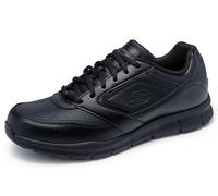 Skechers Men's Nampa Food Service Shoe, Black, 8.5