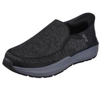 Skechers Men's Neville-Rovelo Slip-in Sneaker, Black, 9