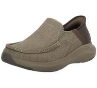 Skechers Men's Parson-Dewitt Hands Free Slip-in Moccasin, Beige, 46 EU