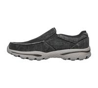 Skechers Men's Relaxed Fit-Creston-Moseco Moccasin, Charcoal, 11.5 M US