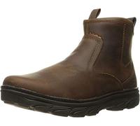 Skechers Men's RESMENT-Korver Chelsea Boot Side Zip Hiking, CDB, 11 Extra Wide US