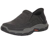 Skechers Men's Respected-Holmgren Slip-in Loafer, Nero, 41.5 EU