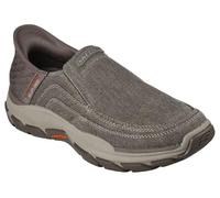 Skechers Men's Respected-Holmgren Slip-in Loafer, Taupe, 7 Wide