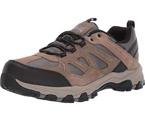 Skechers Men's Selmen-Enago 66275 Low Profile Waterproof Lace Up, Tan, 7.5