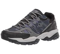 Skechers Men's Sparta 2.0 Leather and Mesh Lace-up Sneaker Oxford, Navy/Gray