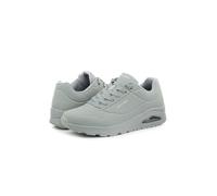 SKECHERS Mens Sport Casual Uno Supporto On Air Sneakers Uomo 52458 Grigia