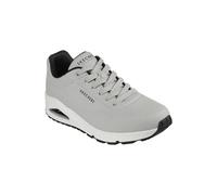 SKECHERS Mens Sport Casual Uno Supporto On Air Sneakers Uomo 52458 Grigio
