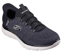 Skechers Men's Summits Key Pace Trainers, Nero, 9.5 UK Wide