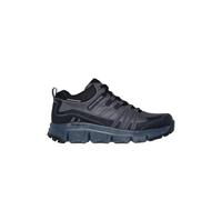 Skechers Mens Trainer-vertici a Canobie, Scarpe da Ginnastica Uomo, Carbone Sintetico Tessuto Nero Trim, 41.5 EU