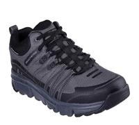 Skechers Mens Trainer-vertici a Canobie, Scarpe da Ginnastica Uomo, Carbone Sintetico Tessuto Nero Trim, 42.5 EU