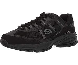 Skechers Men's Vigor 2.0 Trait Sneaker, Nero, 8 UK Wide