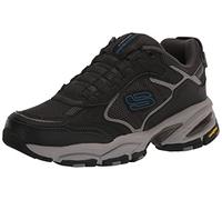 Skechers Men's Vigor 3.0 Slip-on, Mocassino Uomo, Nero Carbone, 43 EU