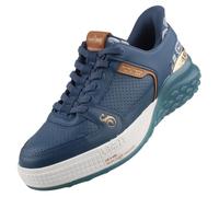 Skechers Uomo Slip-ins Snoop Dogg: Sizzle - Snoop Sizzle Toke Slip-ins Sneaker in Blu Navy Blue, Taglia 43