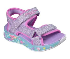 Skechers Mermaid Dreams Sandal, Bambine e Ragazze, Lavanda, 35 EU