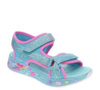 Skechers Mermaid Dreams Sandal, Blu, 35 EU
