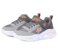 Skechers Meteor-Lights Krendox, Scarpe da Ginnastica da Ragazzo, Grey, 35.5