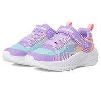 Skechers Microspec Advance-Oasis Poi Sneaker Bambina, Lavanda/Multicolore, 1.5 Little Kid
