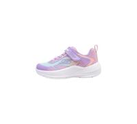 Skechers Bambine e Ragazze MICROSPEC Advance Oasis Point Sneaker, Pink, 23 EU