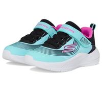 Skechers Microspec Advance, Scarpe da Ginnastica Bambina, Aqua/Purple, 26 EU