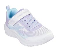 Skechers Microspec Advance, Scarpe da Ginnastica, Bianco/Lavanda, 28 EU