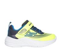 Skechers Microspec Advance - Sneaker da ragazzo, giallo blu, 10.5 Little Kid