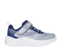 Skechers Microspec Advance Sneaker in Blu Navy Blue/Grigio Chiaro, Taglia 26, Lavabile in lavatrice