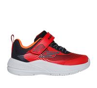 Skechers Microspec Advance Sneaker in Rosso/Nero, Taglia 22, Lavabile in lavatrice