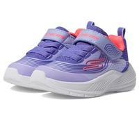 Skechers Microspec AdvanceSneaker da Bambina, Lavanda/Rosa Neonpink, 24.5 EU