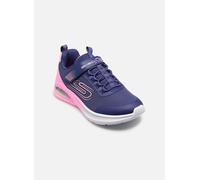 Skechers Microspec Advance - Sneakers Con Strappo Blu - Taglia 32 [20cm] Junior