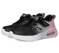 Skechers MICROSPEC Max Advance Glitz Gala Scarpe da Ginnastica da Ragazza, Nero Sintetico/Oro Rosa, 42