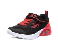 Skechers Microspec Max Gorvix, Scarpe da ginnastica Bambini e ragazzi, Black Textile Red Trim, 30 EU