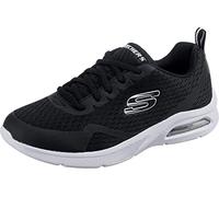 Skechers Microspec Max, Scarpe Da Ginnastica Bambini e ragazzi, Black White Lght, 35.5 EU