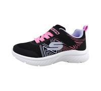 SKECHERS Sneaker lavanda / rosa chiaro / nero / argento, Taglia 33