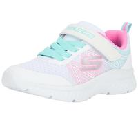 Skechers Microspec Plus-Swirl Sweet, Sneaker, White Synthetic Multi Trim, 35 EU