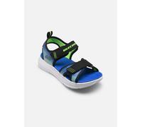 Sandali Skechers Microspec-Splash blu verde bambino - 29