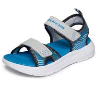 Skechers Microspec-Splash Sandal, Grigio, 3 UK Bambino