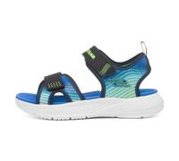 Sandali Skechers Microspec-Splash blu verde bambino - 35