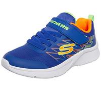 Skechers Microspec Texlor, Sneaker Bambini e ragazzi, Blue Orange, 35 EU