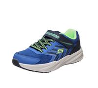 Skechers Bambino Microspec Tread Sneaker in Blu/Blu Navy Blue, Taglia 34, Lavabile in lavatrice