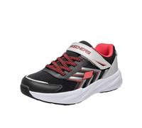 Skechers MICROSPEC Tread, Scarpe, Nero Argento, 29 EU