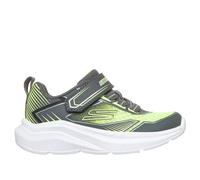 Skechers Microspec Velocity - Grid-Drift Sneaker in Carbone/Giallo, Taglia 24, Lavabile in lavatrice